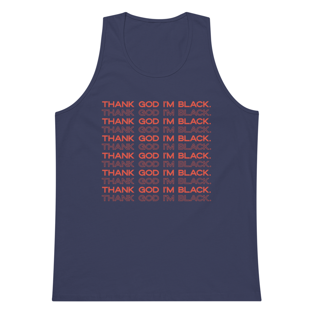 Thank God I'm Black Tank Top
