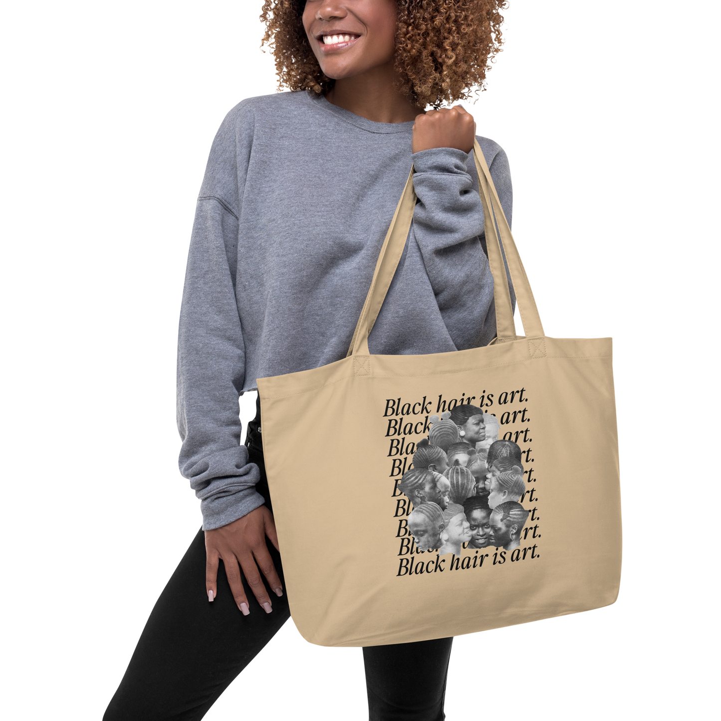 Black Hair is Art Eco Tote