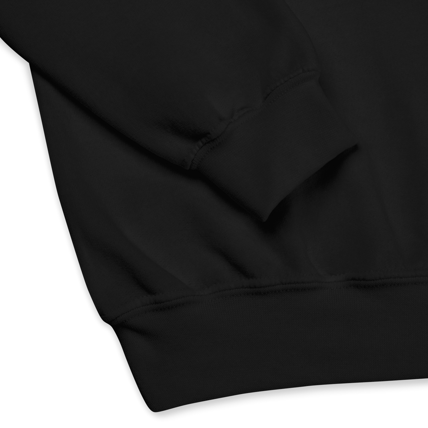All Black Everything Embroidered Crewneck
