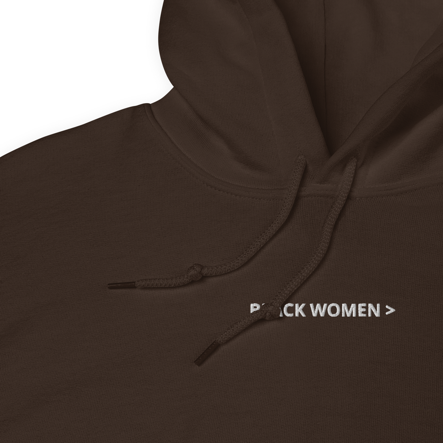 Black Women > Embroidered Hoodie
