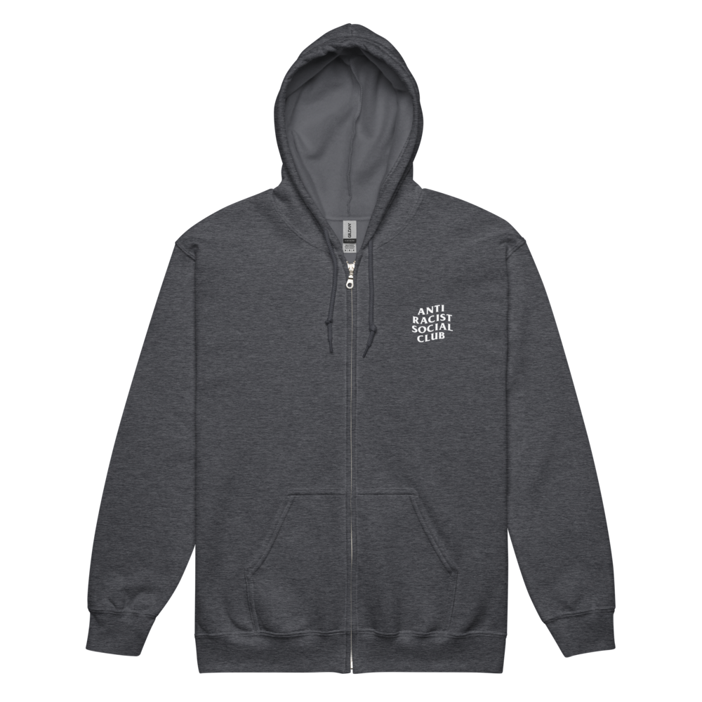 Anti Racist Social Club Zip-Up Hoodie