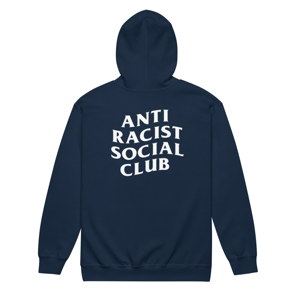 Anti Racist Social Club Zip-Up Hoodie