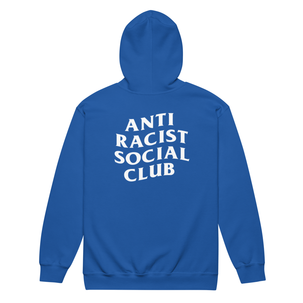 Anti Racist Social Club Zip-Up Hoodie