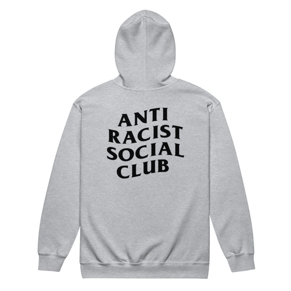 Anti Racist Social Club Zip-Up Hoodie