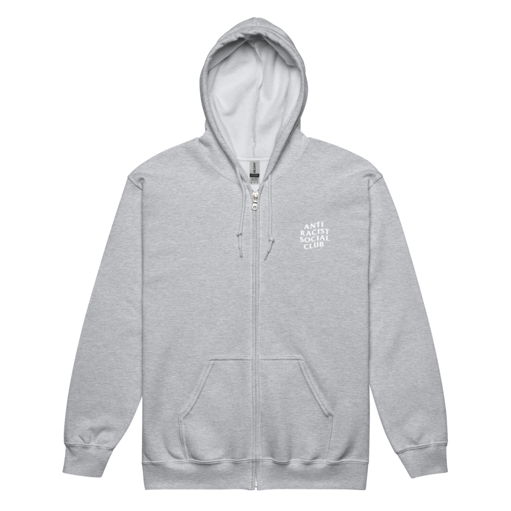 Anti Racist Social Club Zip-Up Hoodie