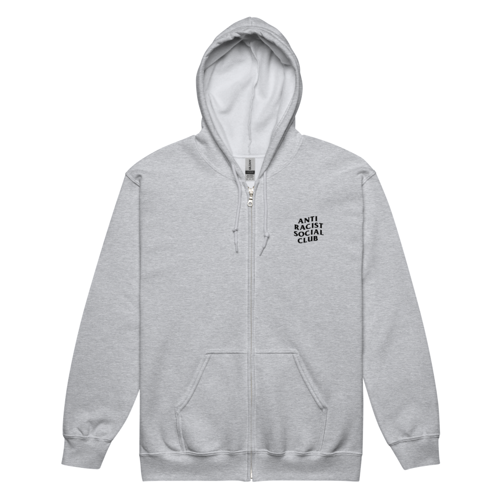 Anti Racist Social Club Zip-Up Hoodie