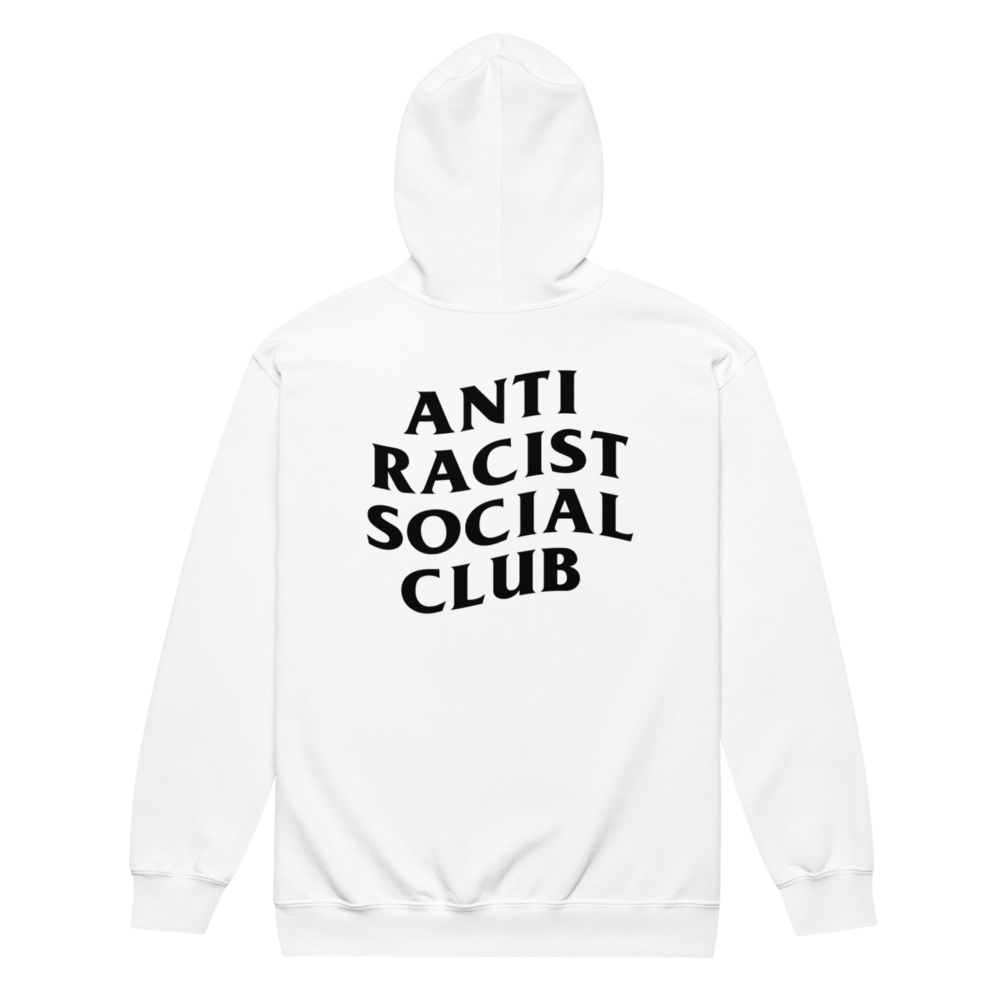 Anti Racist Social Club Zip-Up Hoodie