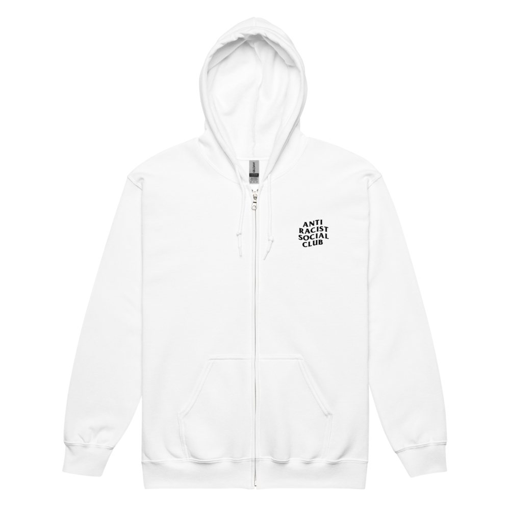 Anti Racist Social Club Zip-Up Hoodie