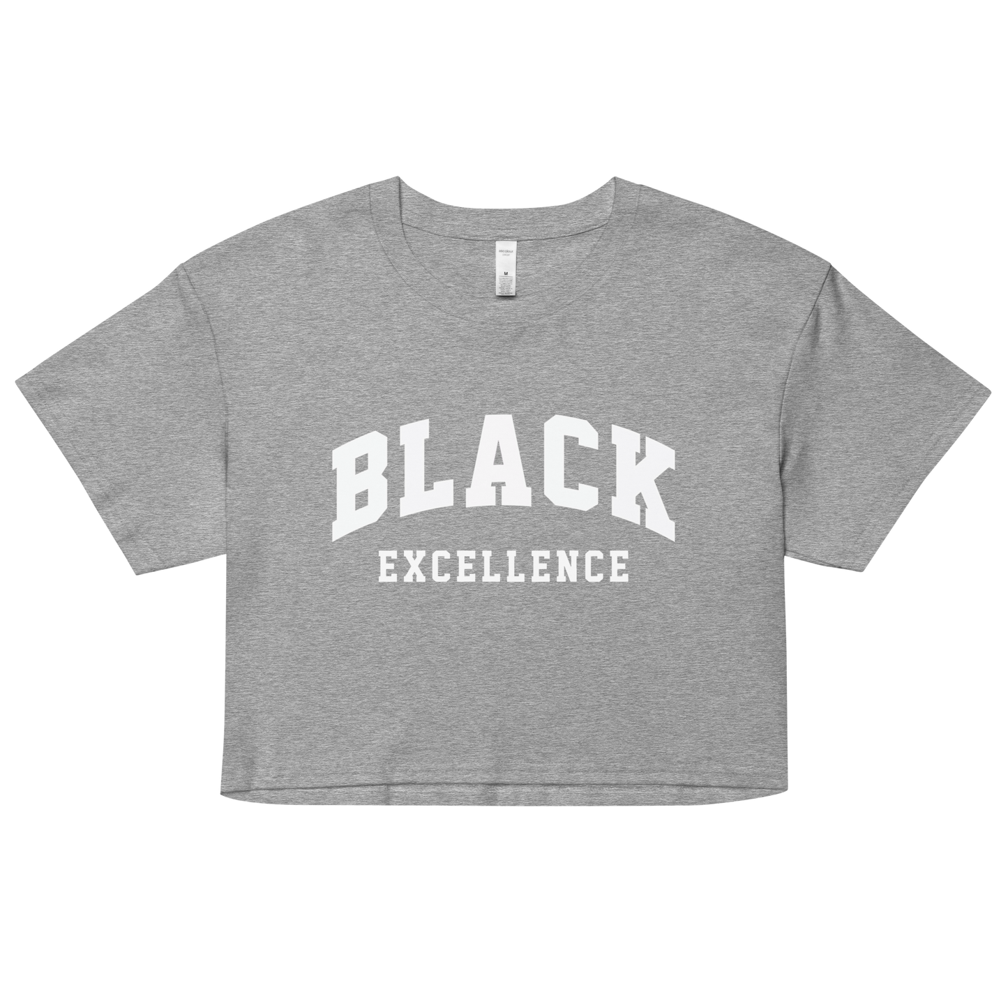 Black Excellence Crop Top