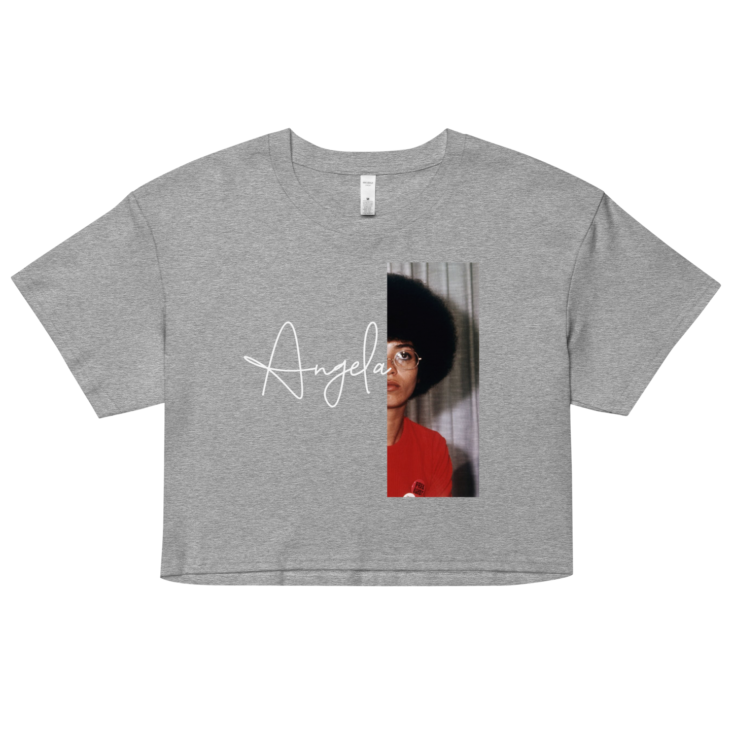 Angela Davis Crop Top