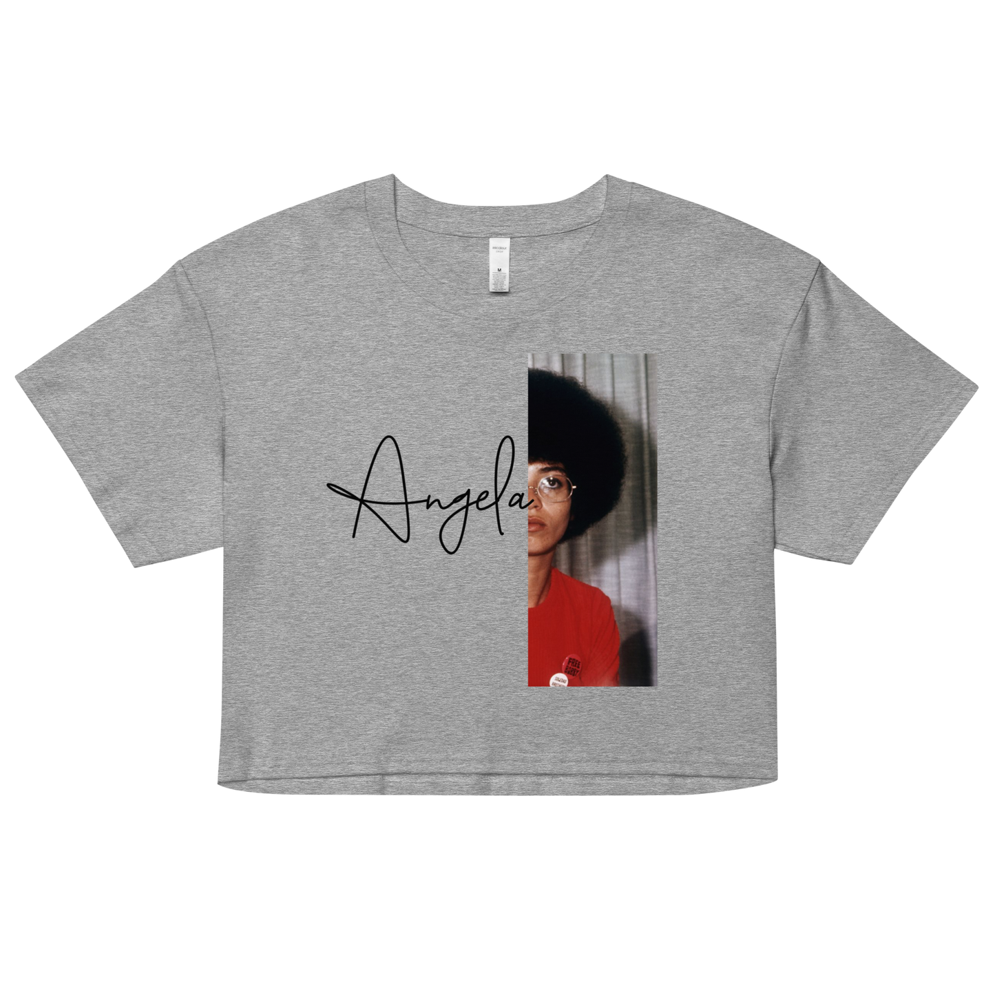 Angela Davis Crop Top