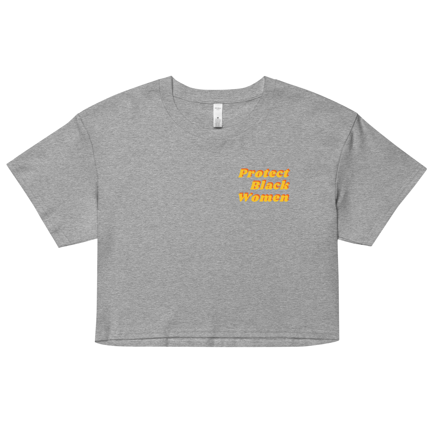 Black Women Deserve Better Organic Crop Top