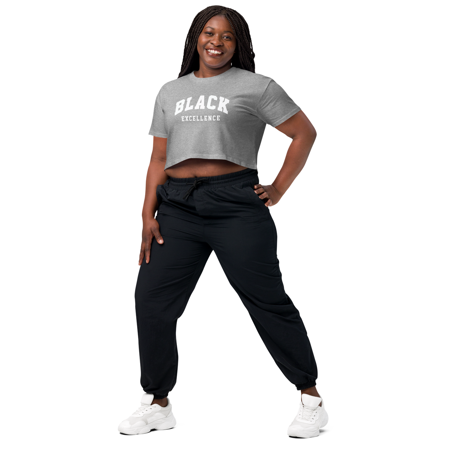 Black Excellence Crop Top