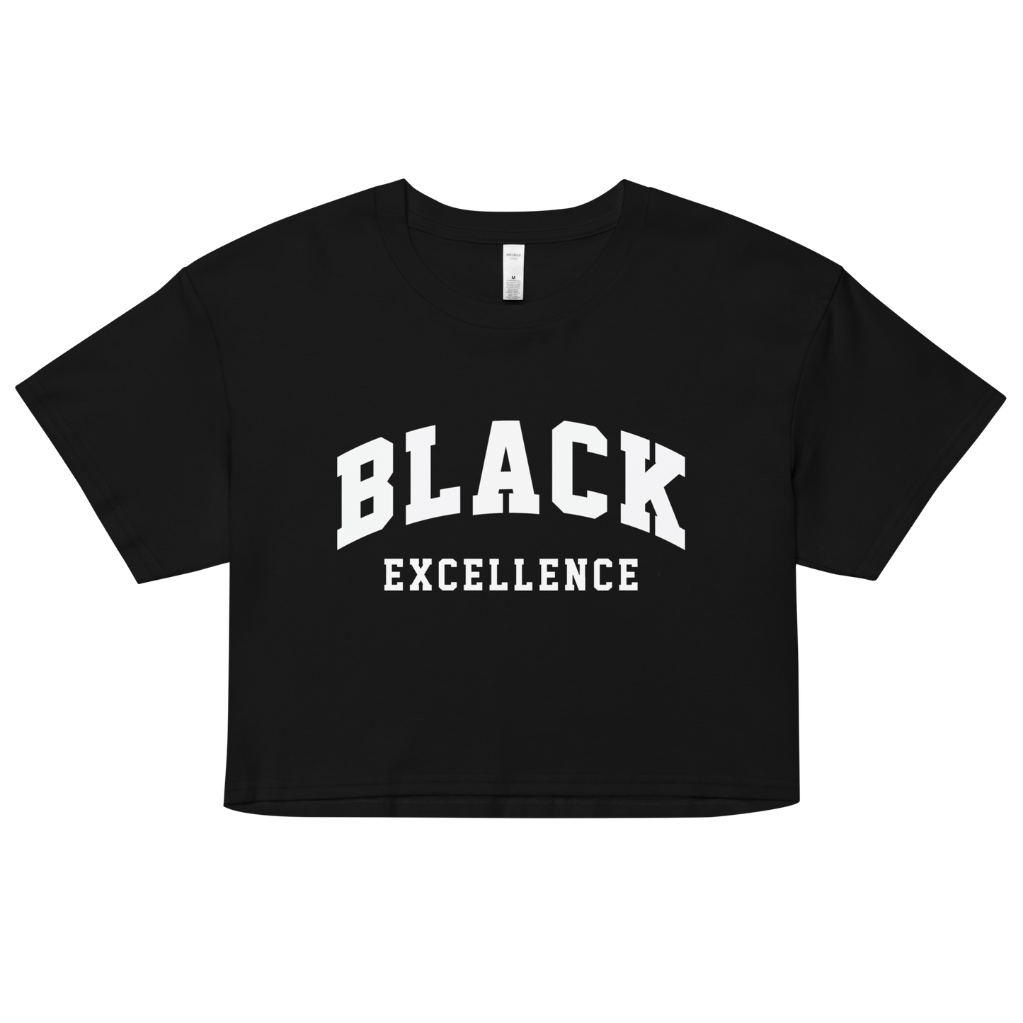 Black Excellence Crop Top