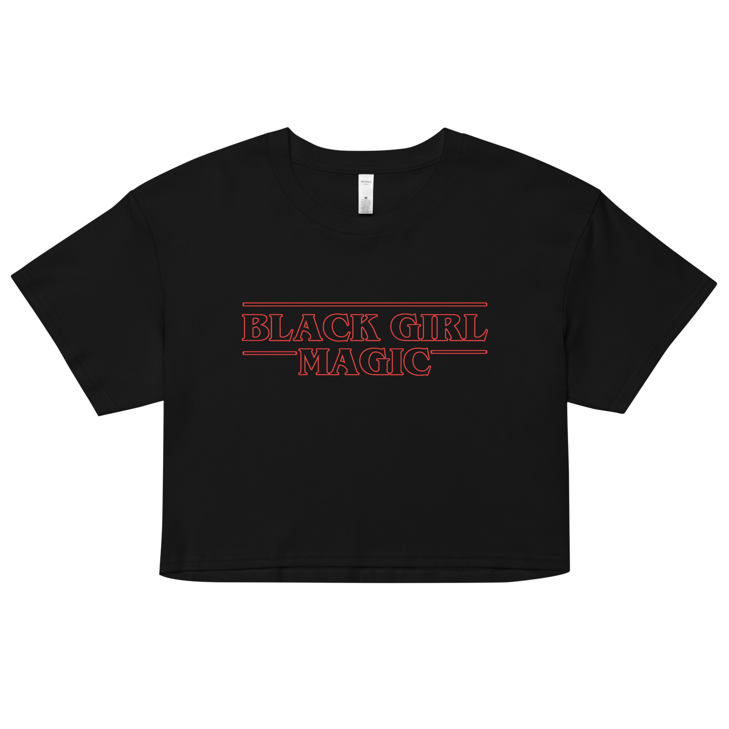 Stranger than Black Girl Magic Crop Top