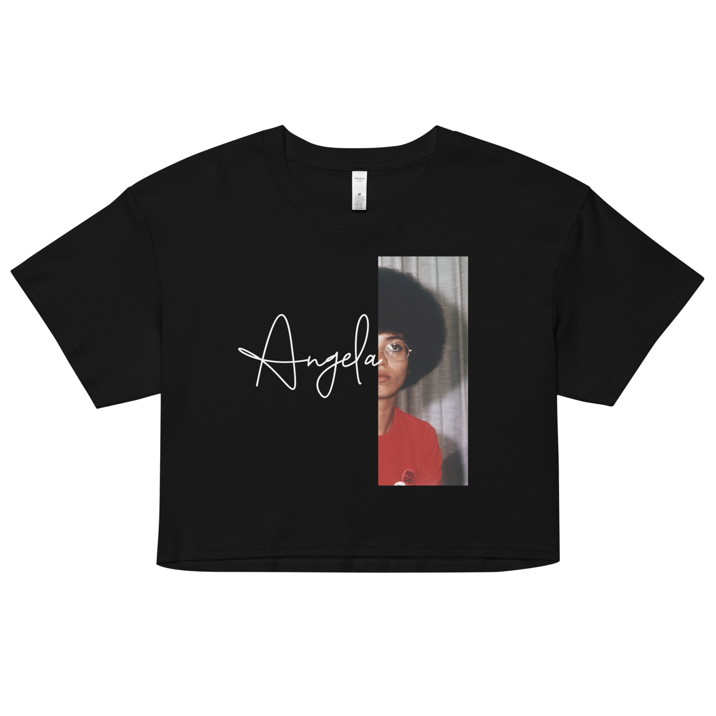 Angela Davis Crop Top