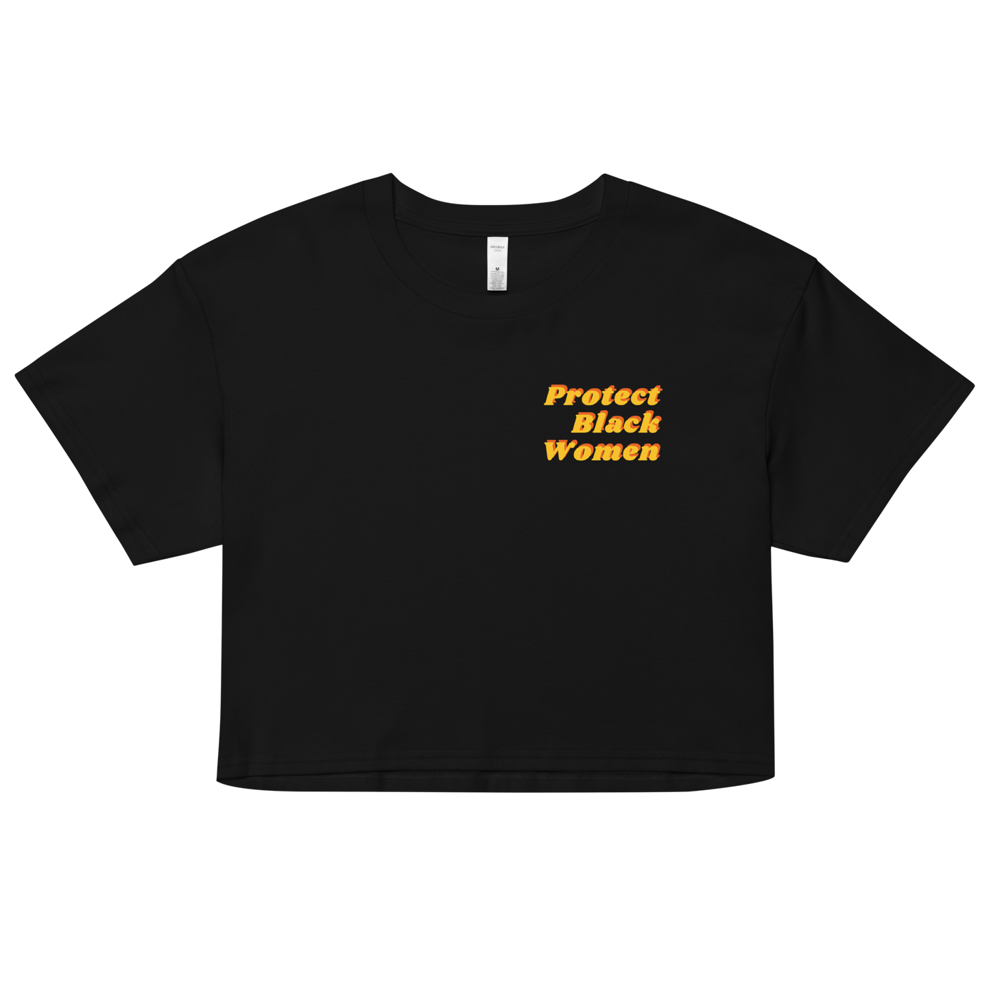 Black Women Deserve Better Organic Crop Top