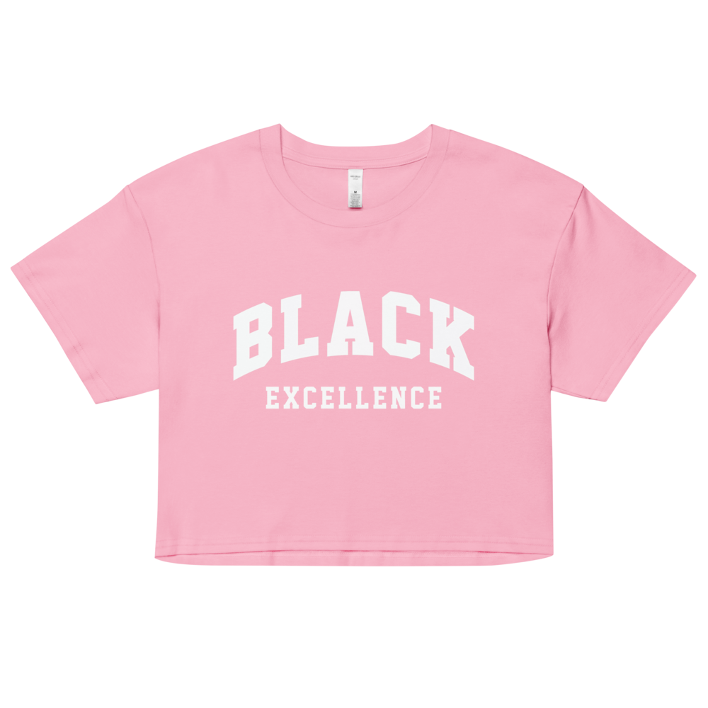 Black Excellence Crop Top