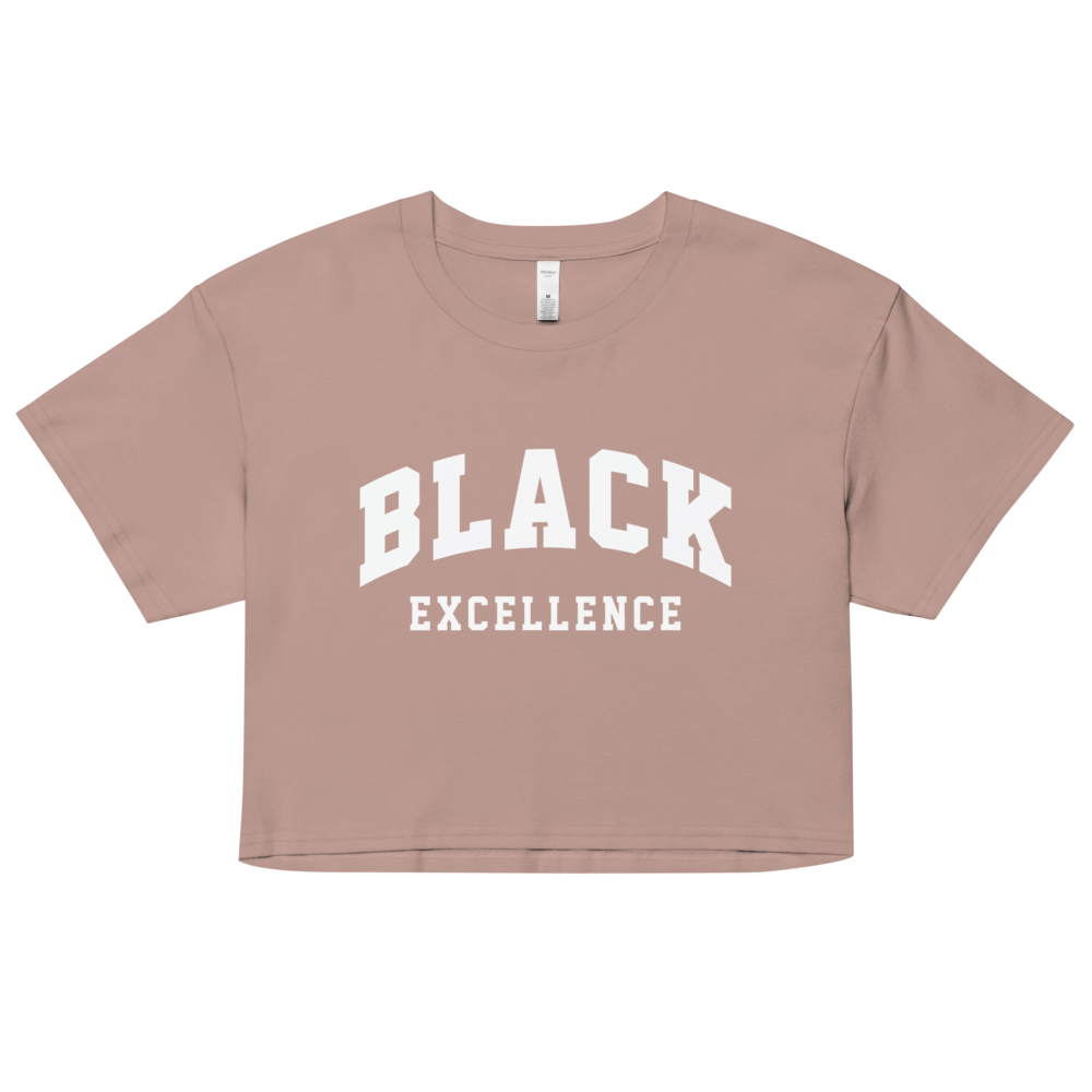 Black Excellence Crop Top