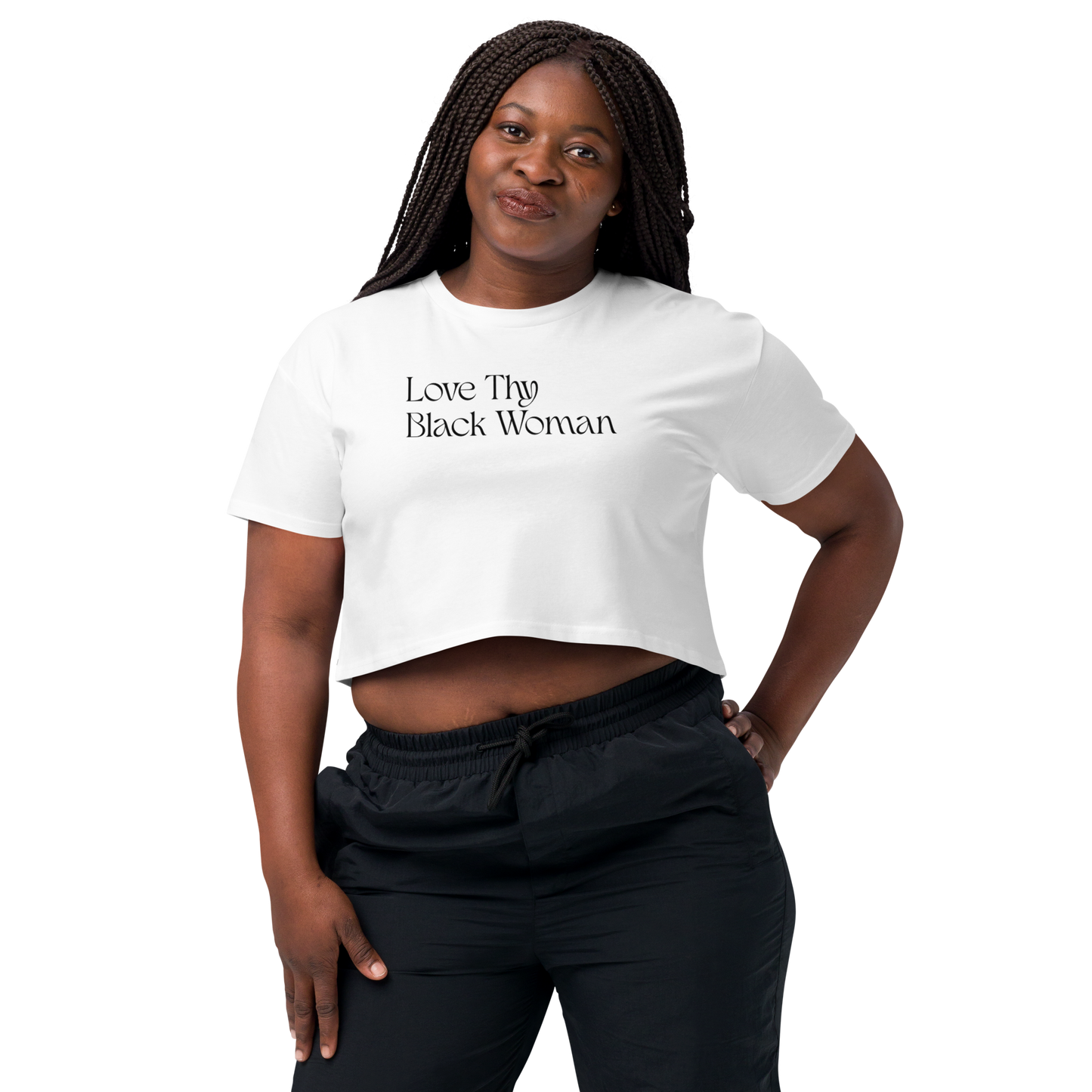 Love Thy Black Woman Crop Top