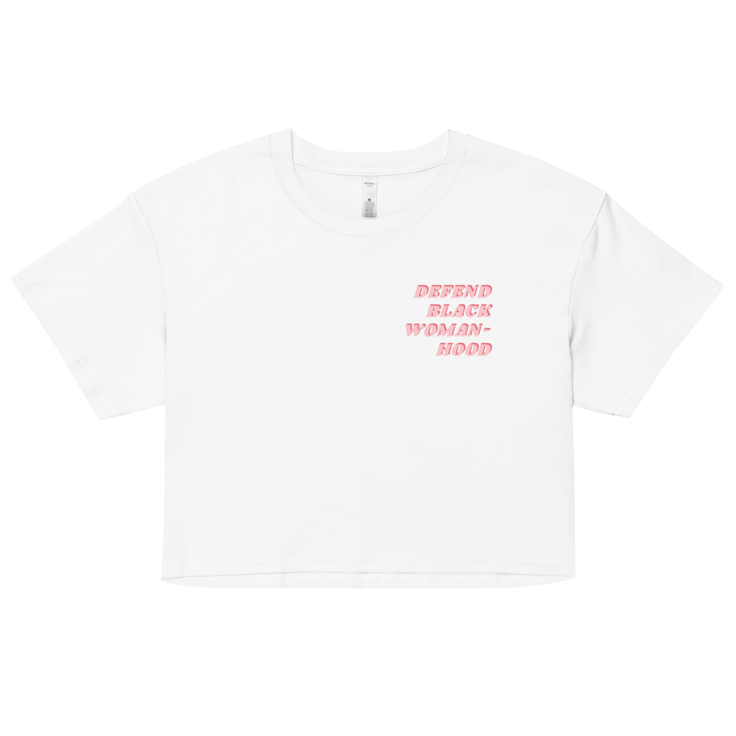 Defend Black Womanhood Crop Top