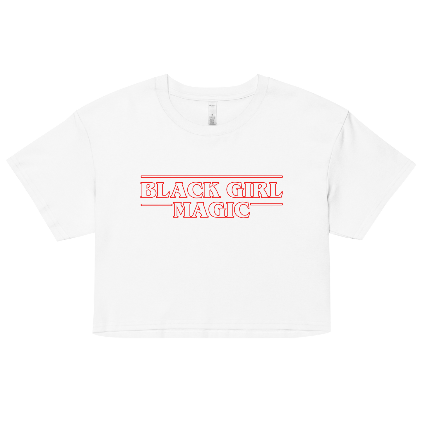 Stranger than Black Girl Magic Crop Top