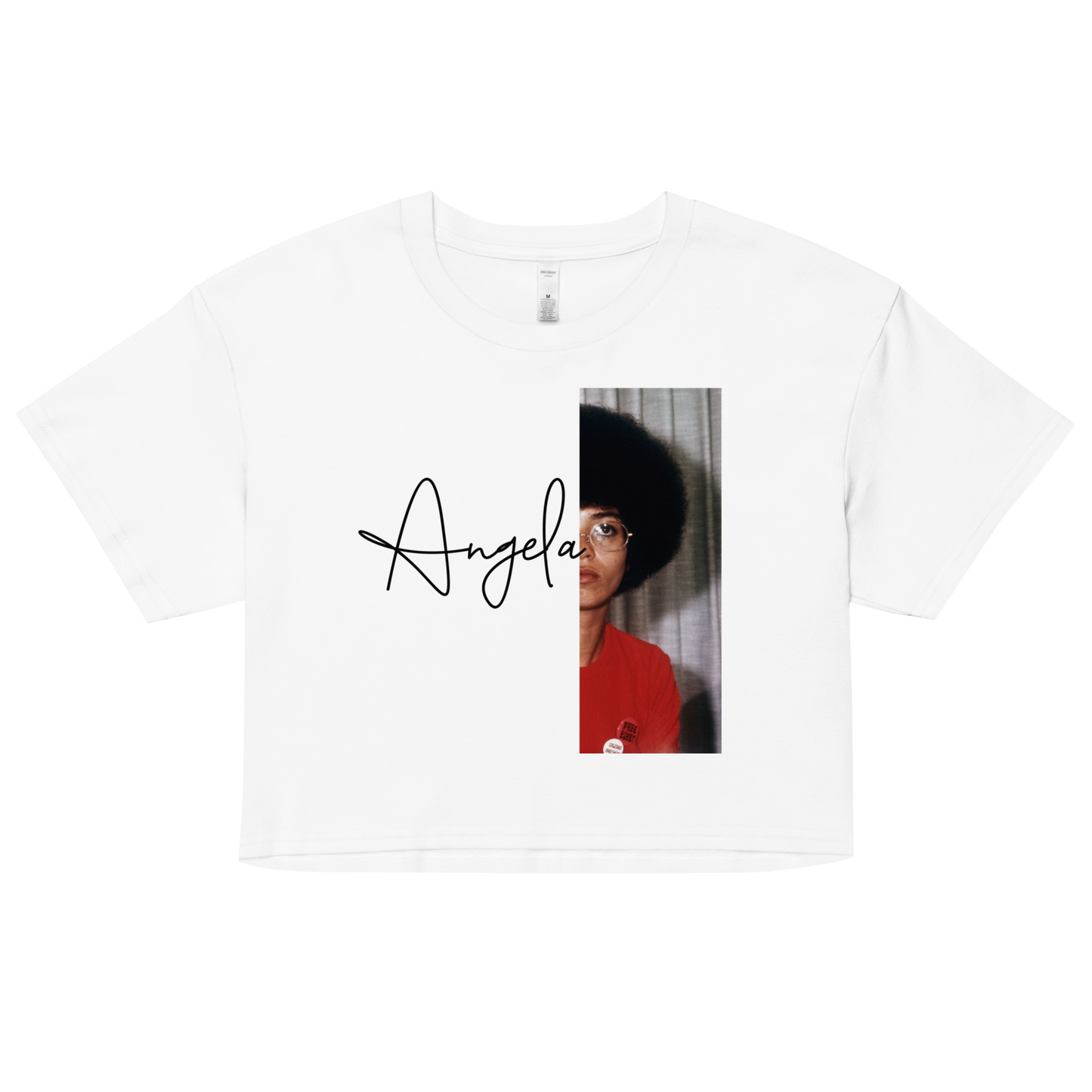 Angela Davis Crop Top