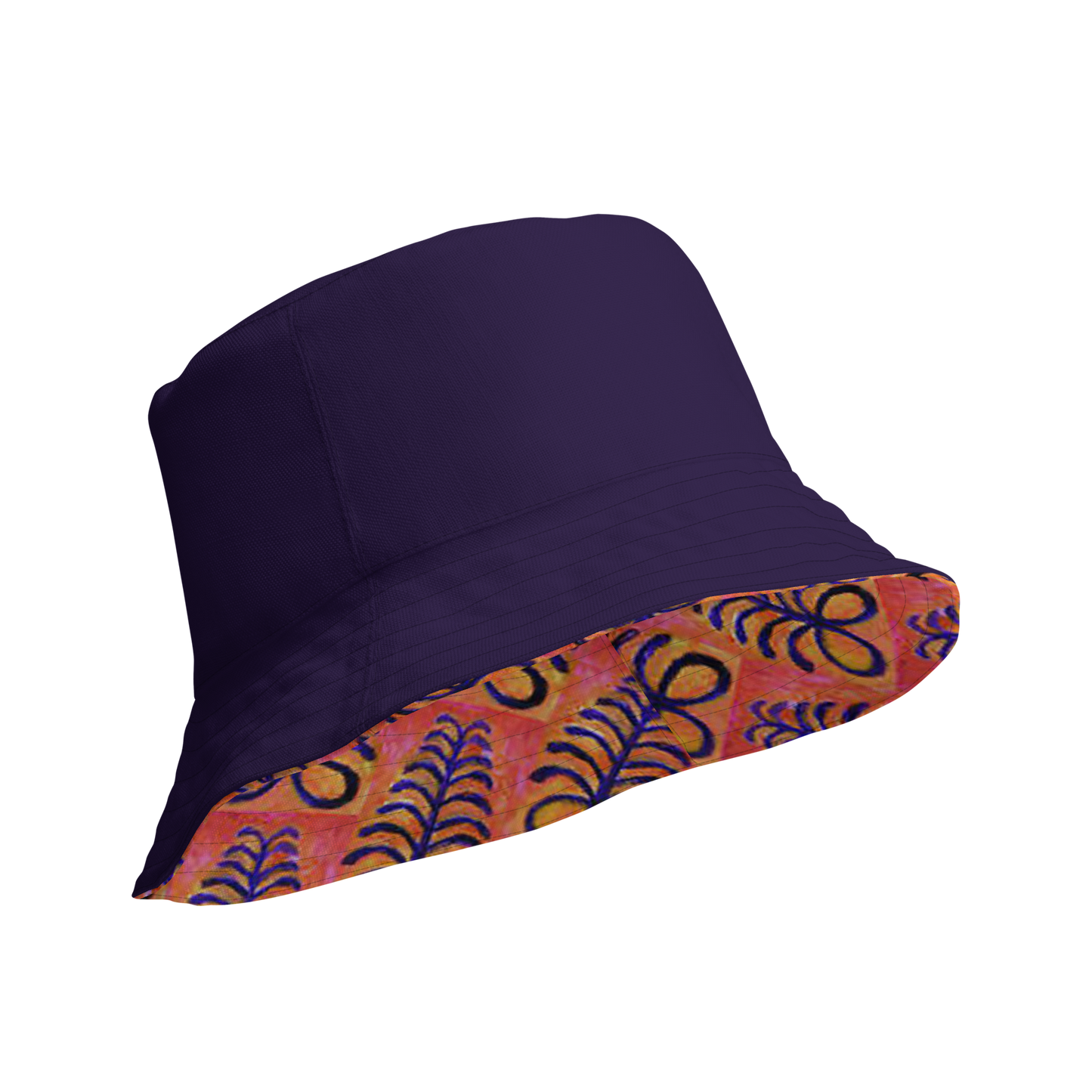 Aya Print Reversible Bucket Hat