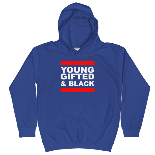 Young, Gifted & Black Kids Hoodie