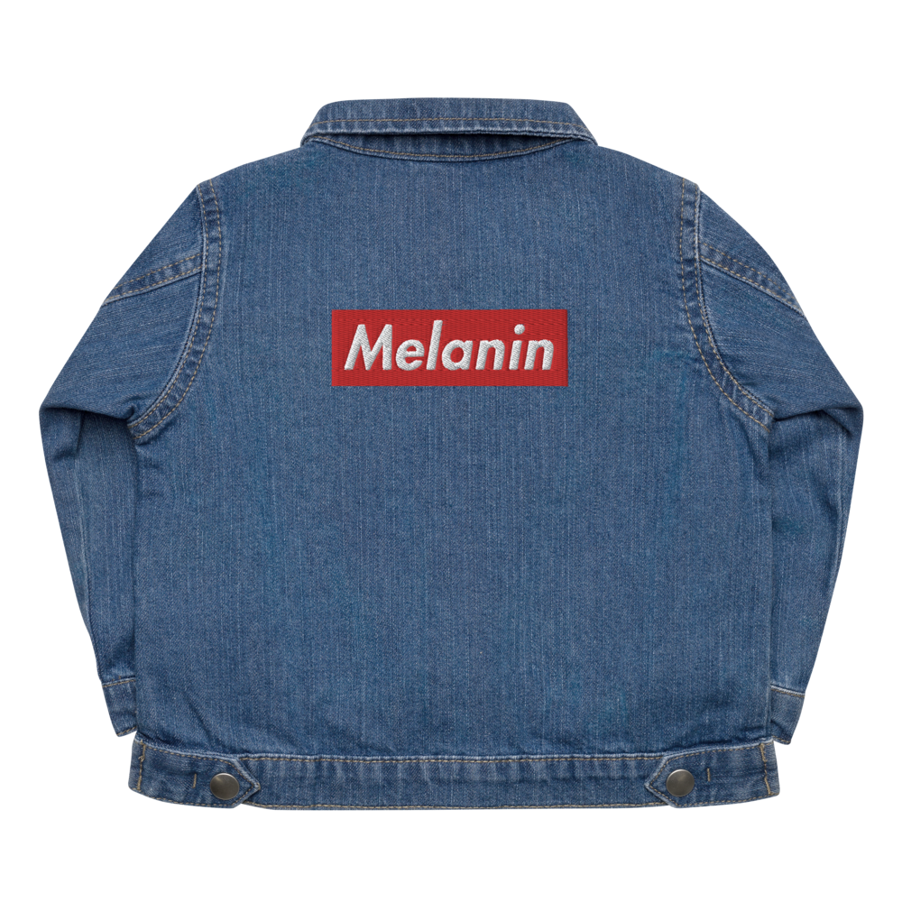 Melanin Supreme Baby Organic Denim Jacket