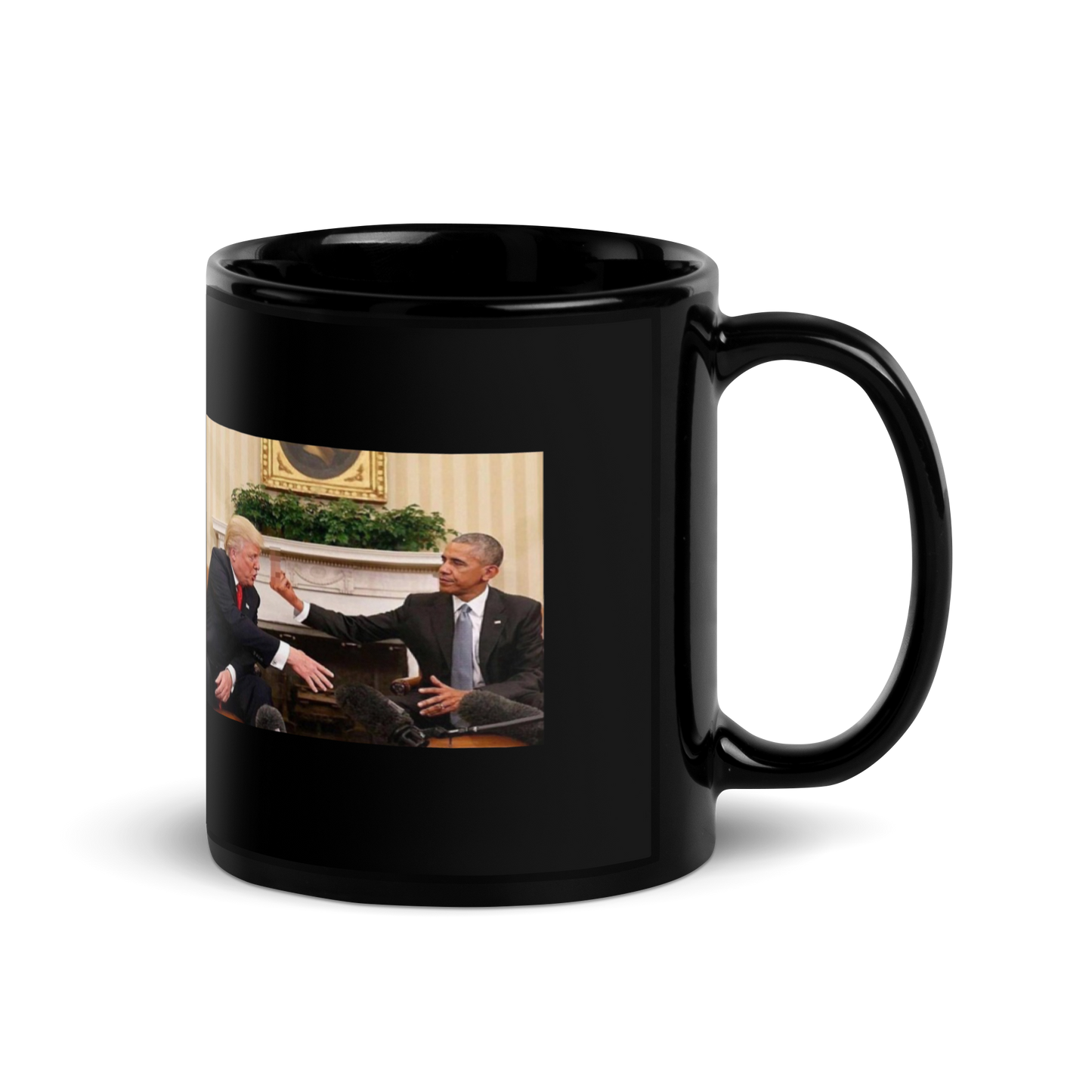 Trump vs. Obama Mug