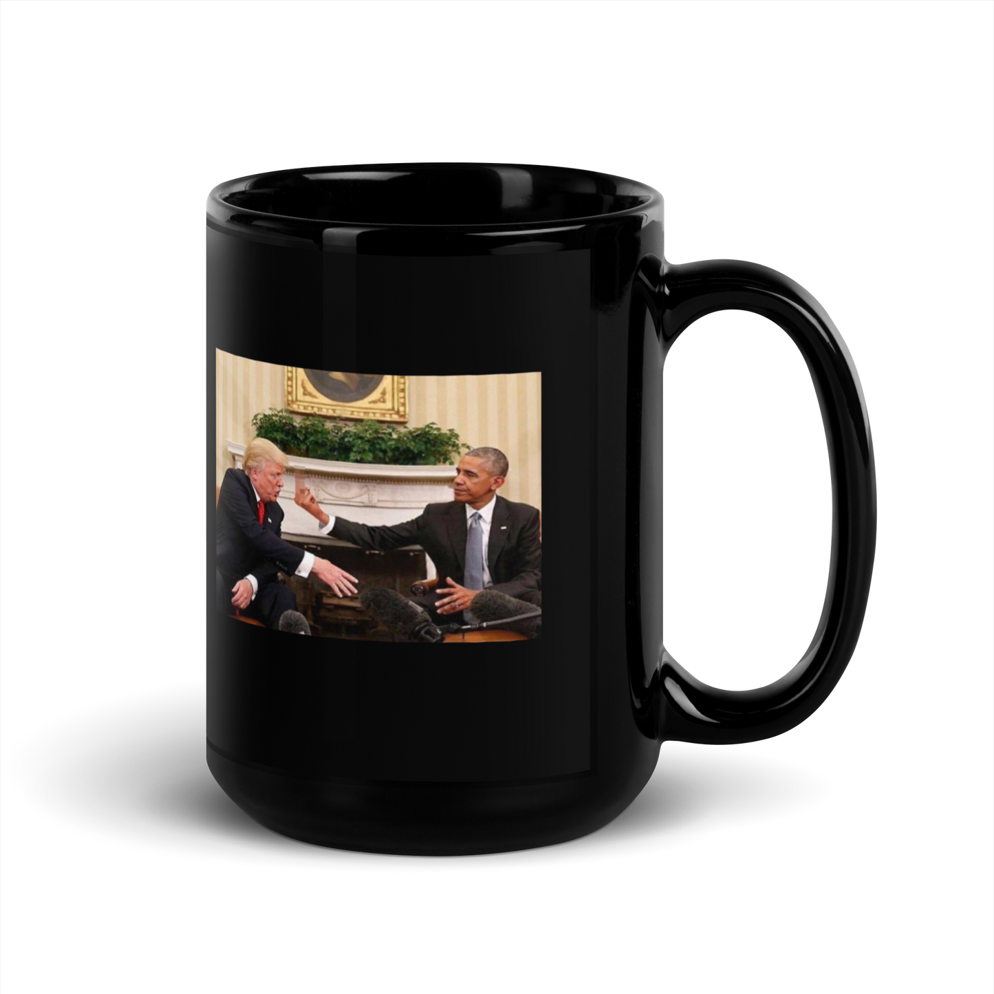 Trump vs. Obama Mug