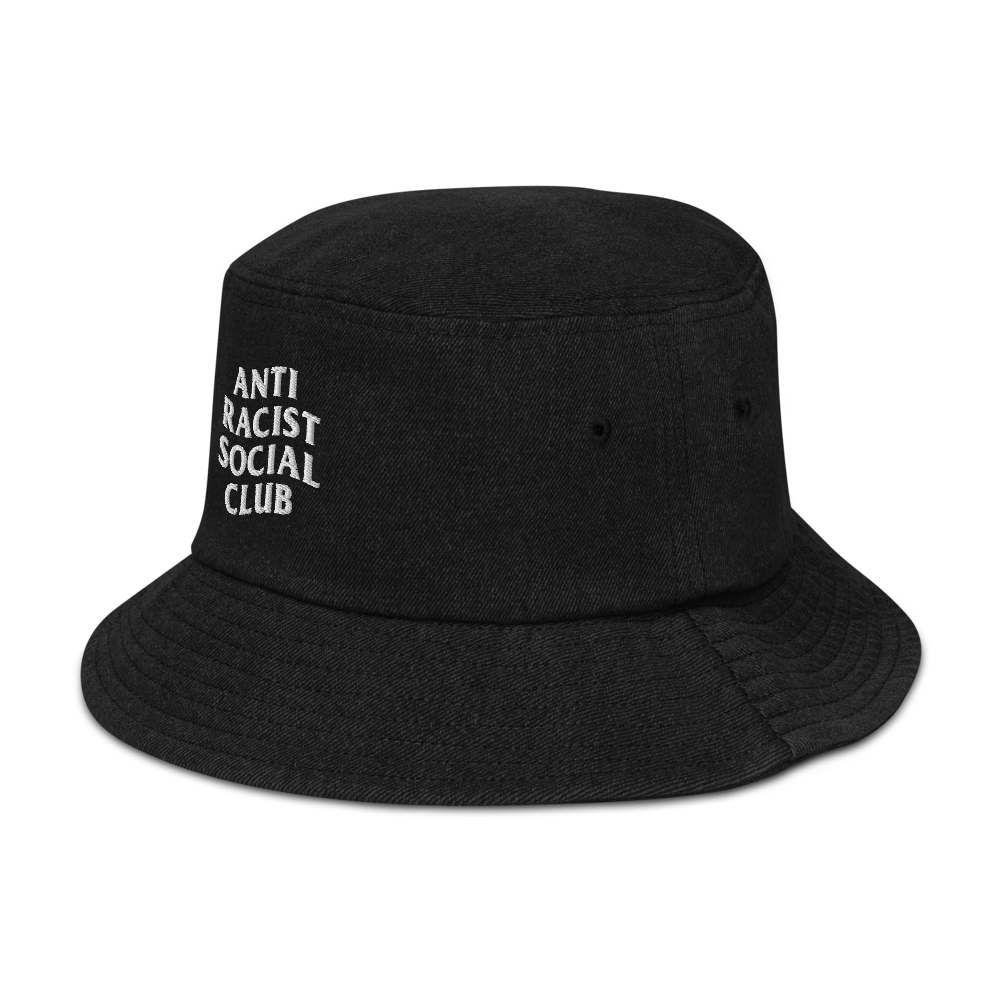 Anti Racist Social Club Denim Bucket Hat