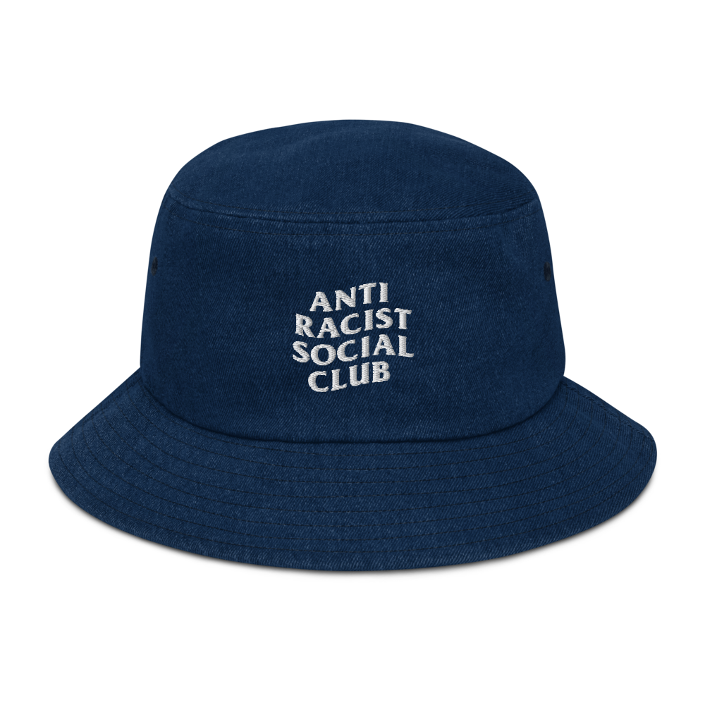 Anti Racist Social Club Denim Bucket Hat