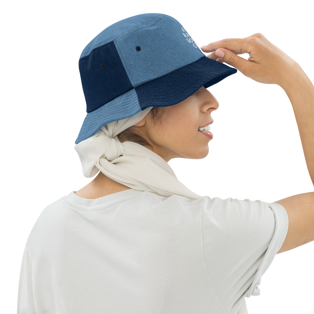 Anti Racist Social Club Denim Bucket Hat