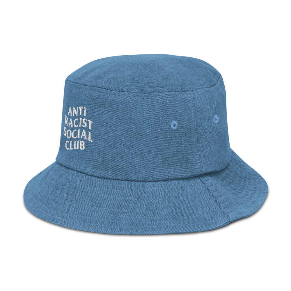 Anti Racist Social Club Denim Bucket Hat