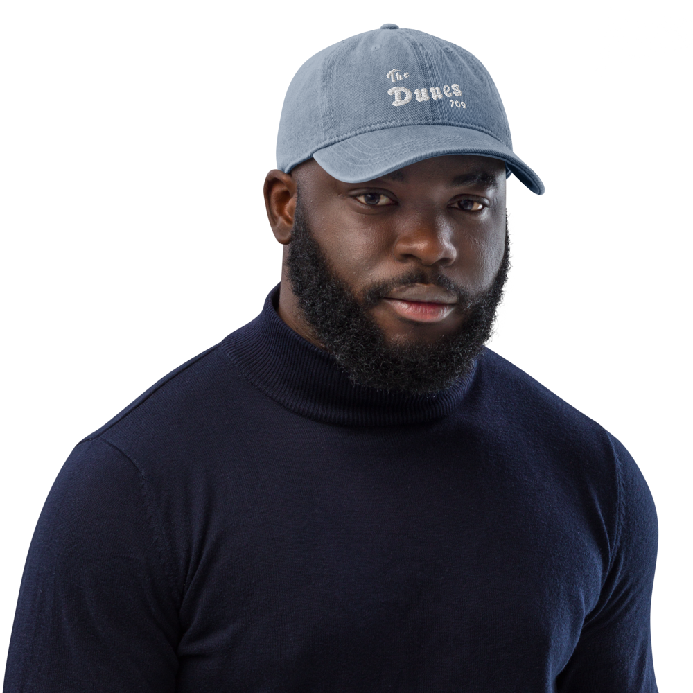 The Dunes Insecure Denim Dad Hat