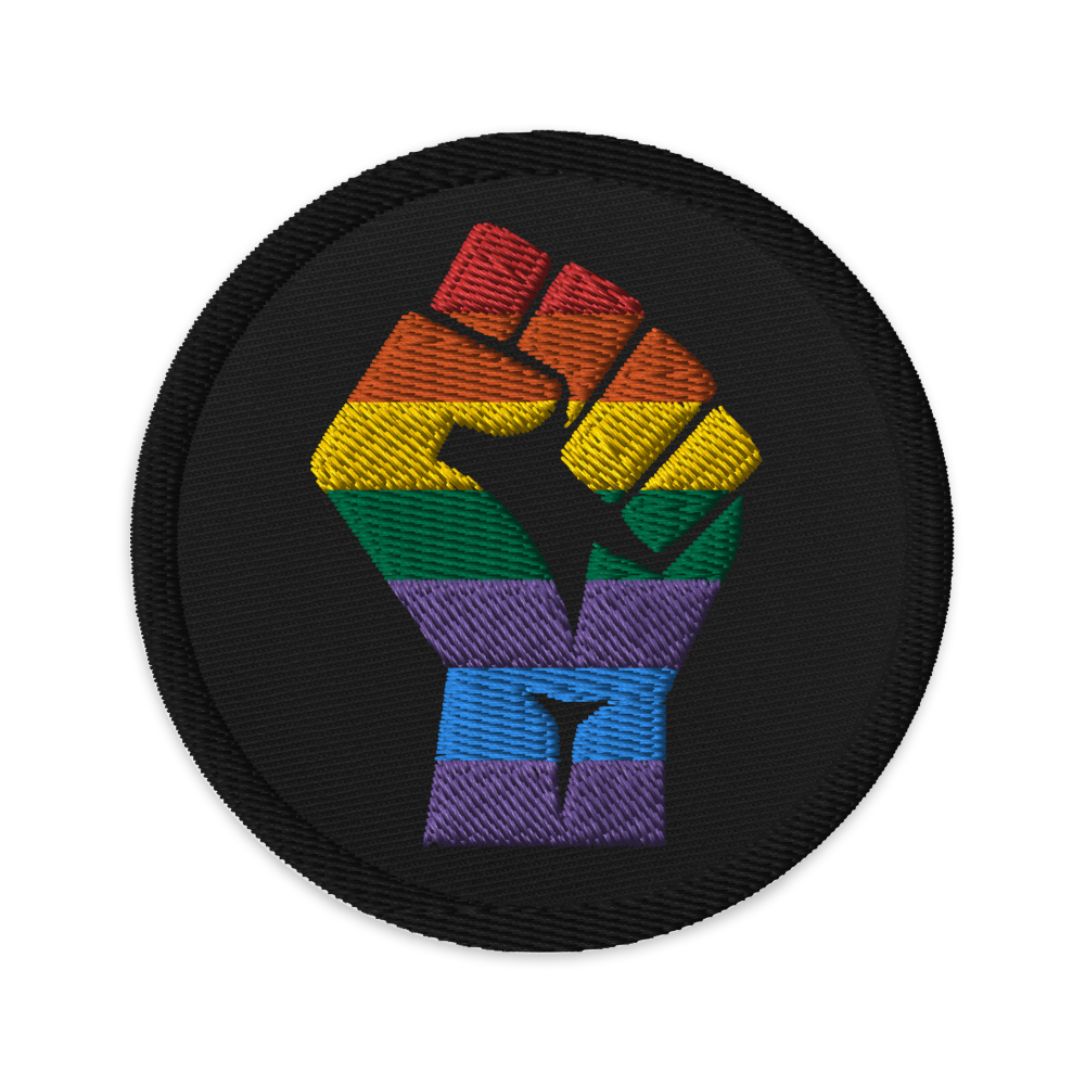Black Power Pride Embroidered Patch