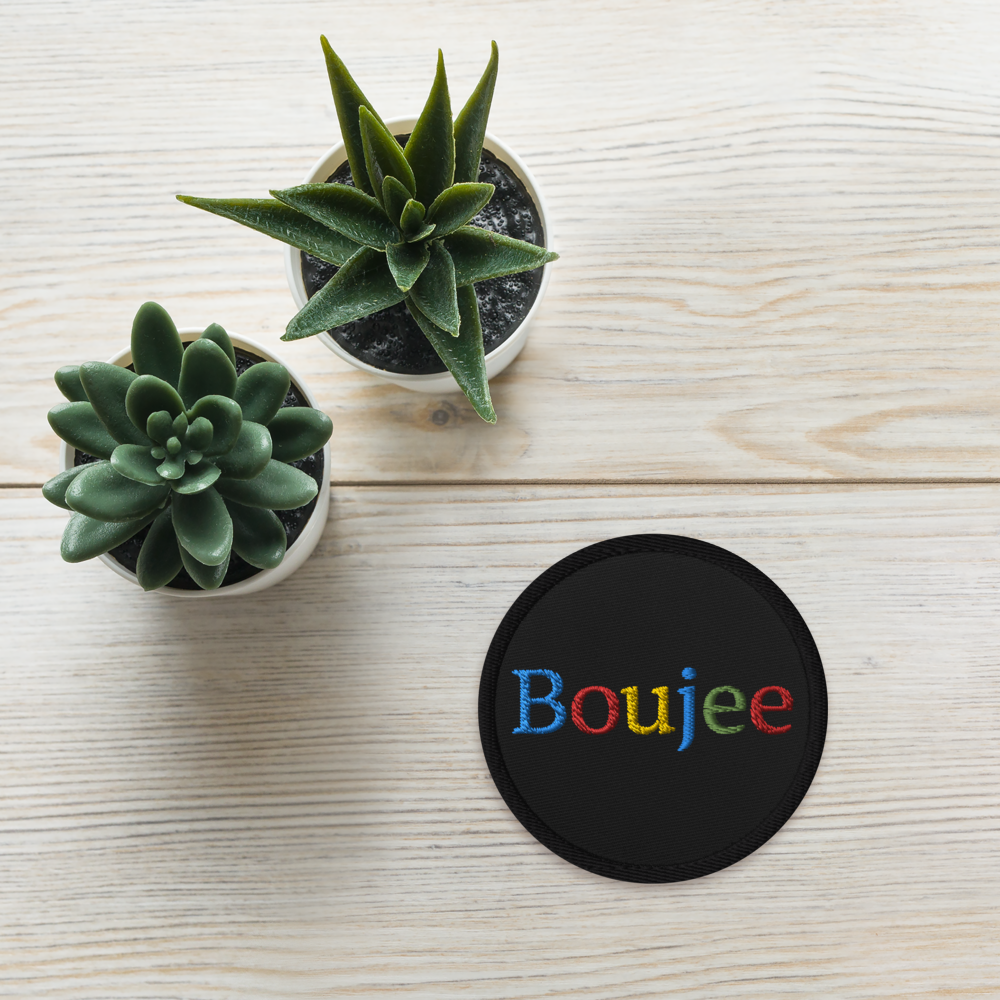 Boujee Embroidered Patch