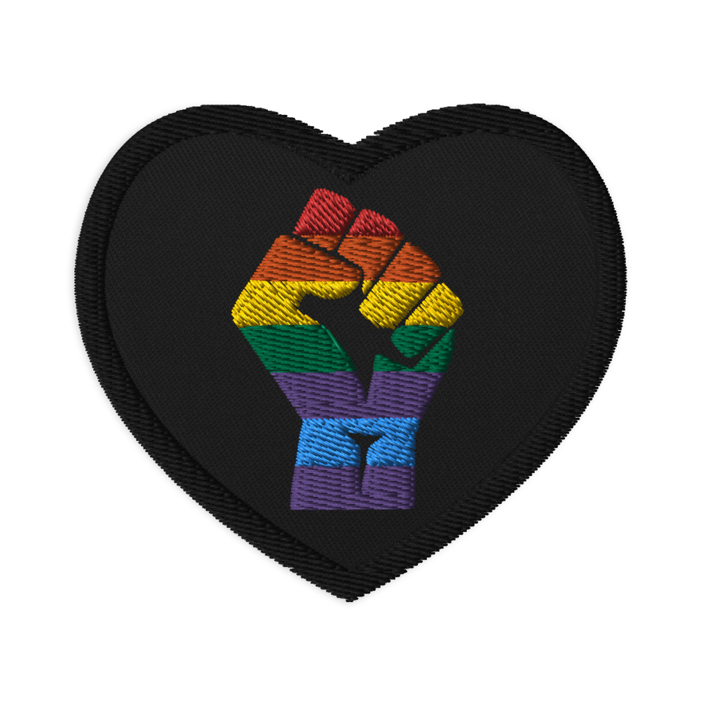 Black Power Pride Embroidered Patch