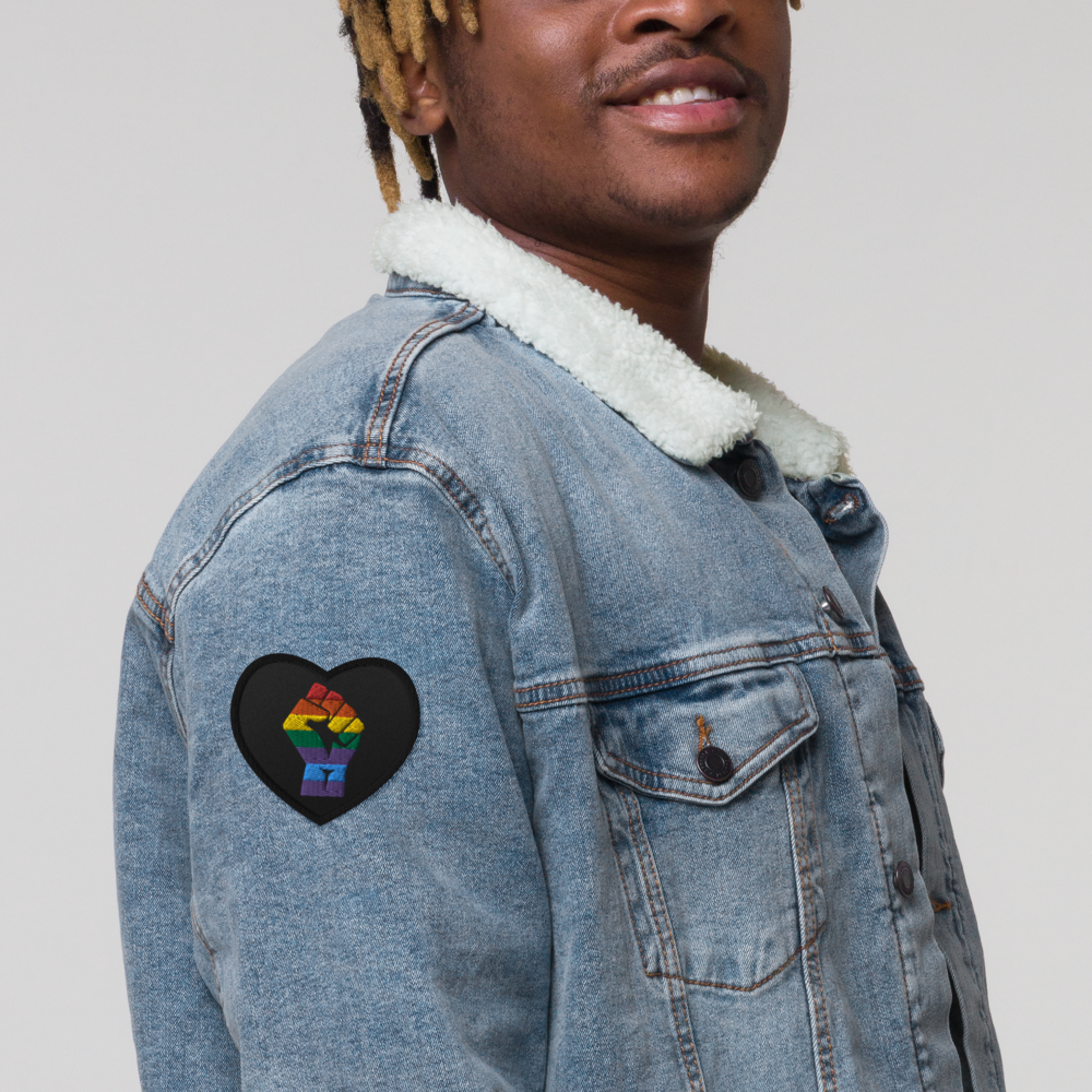 Black Power Pride Embroidered Patch