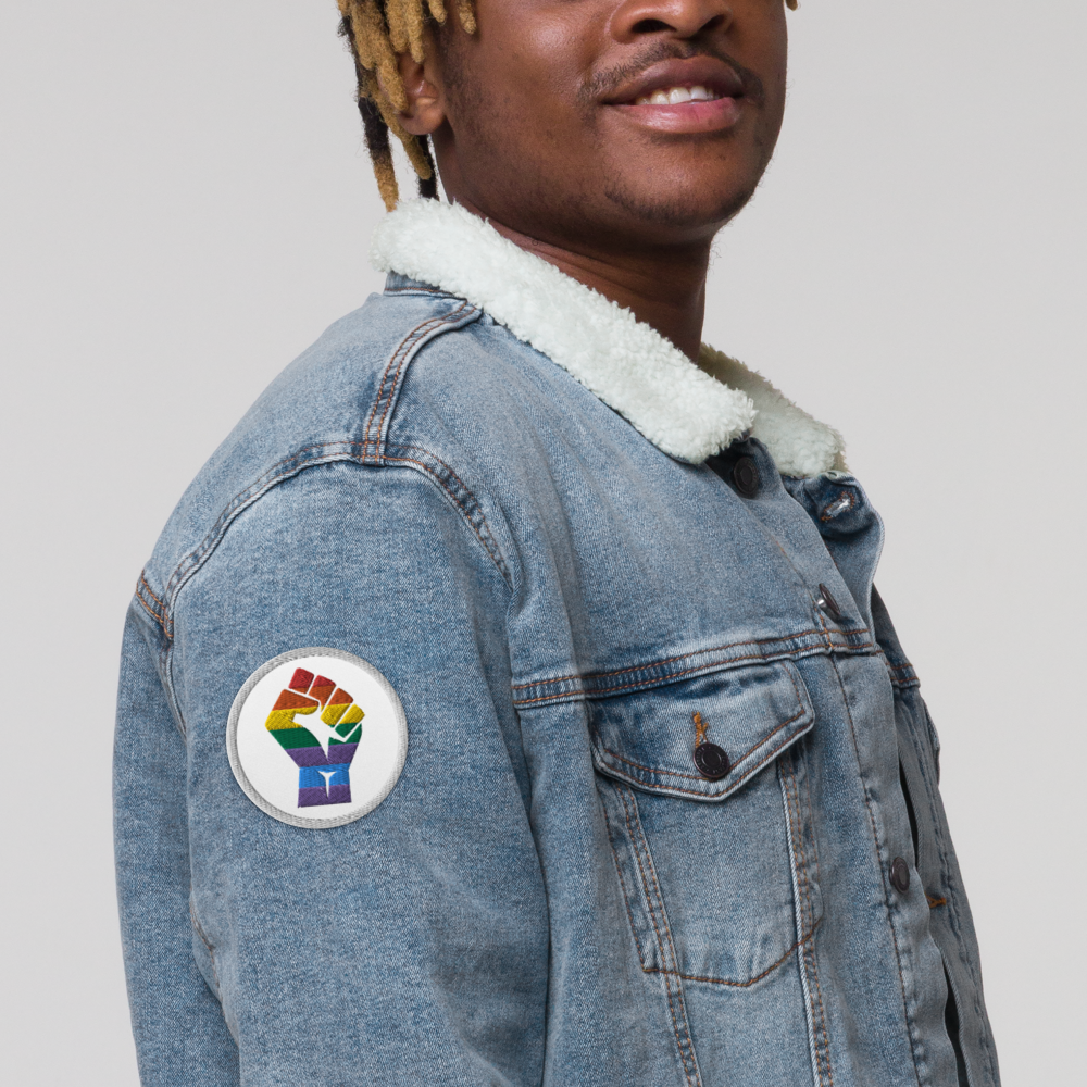 Black Power Pride Embroidered Patch
