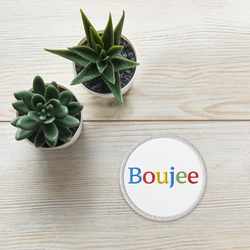 Boujee Embroidered Patch