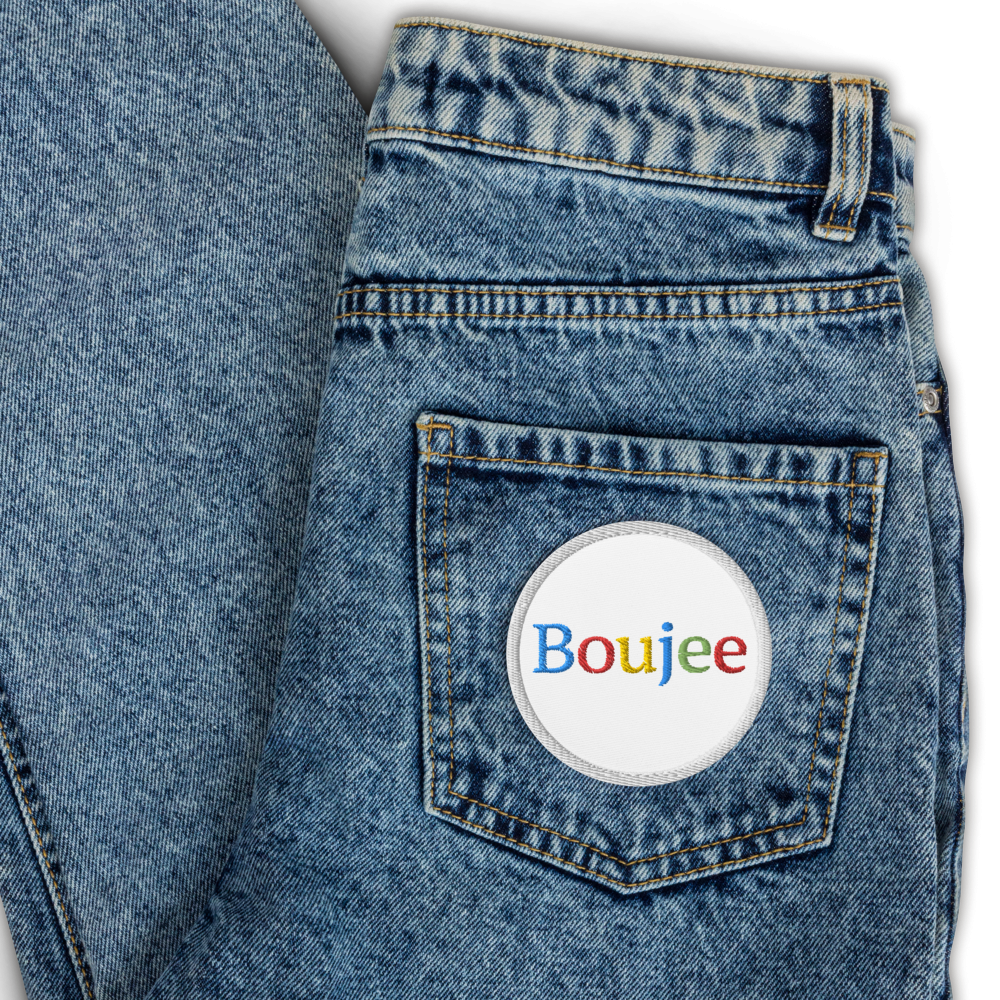 Boujee Embroidered Patch