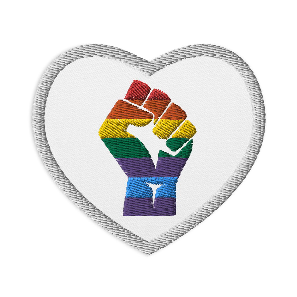 Black Power Pride Embroidered Patch