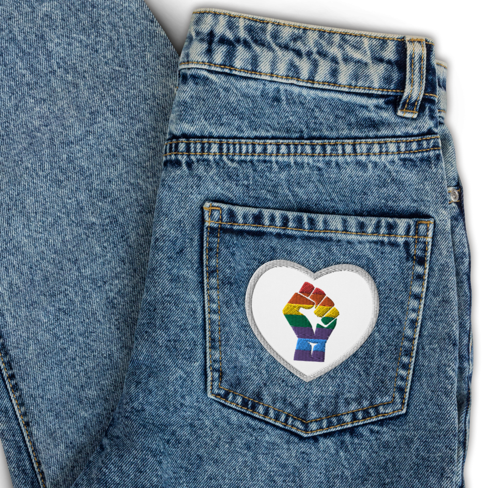 Black Power Pride Embroidered Patch