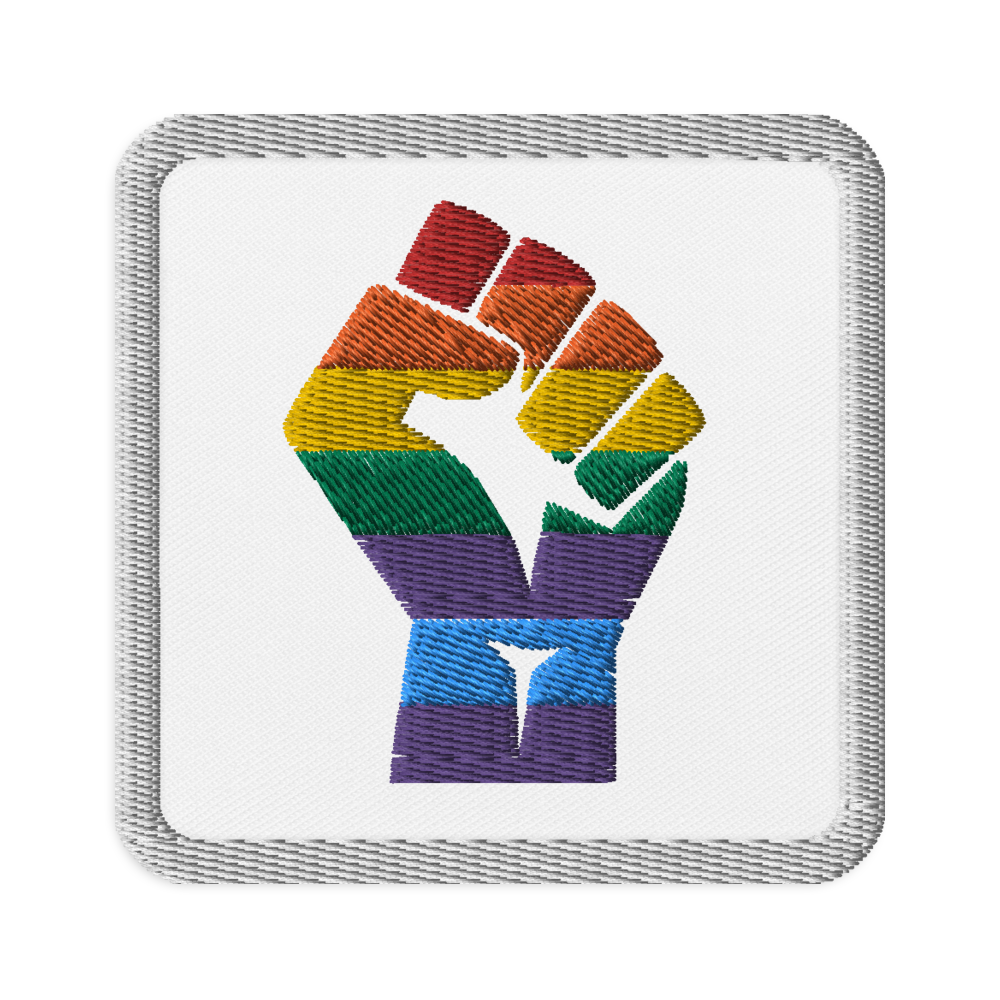 Black Power Pride Embroidered Patch
