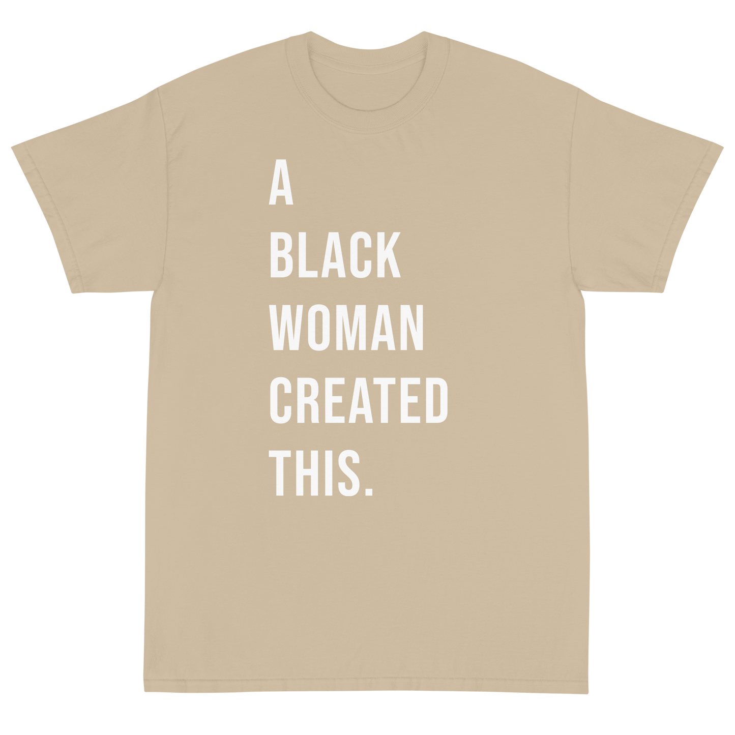 A Black Woman Created This. T-Shirt