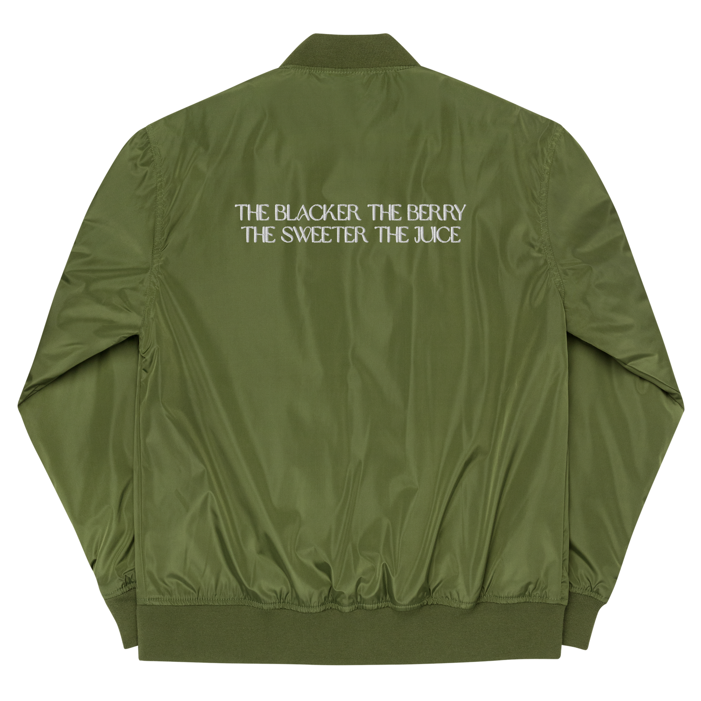 The Blacker the Berry... Bomber Jacket