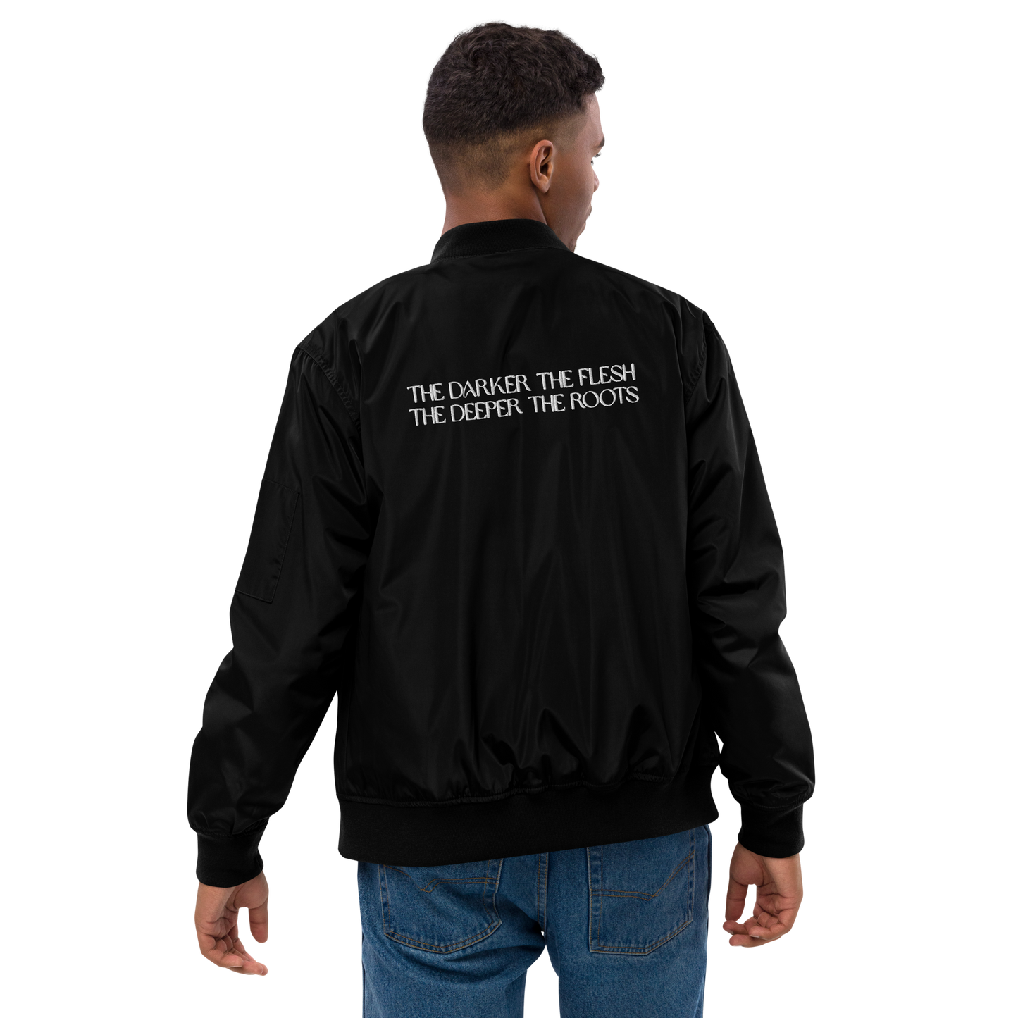 The Darker the Flesh... Bomber Jacket